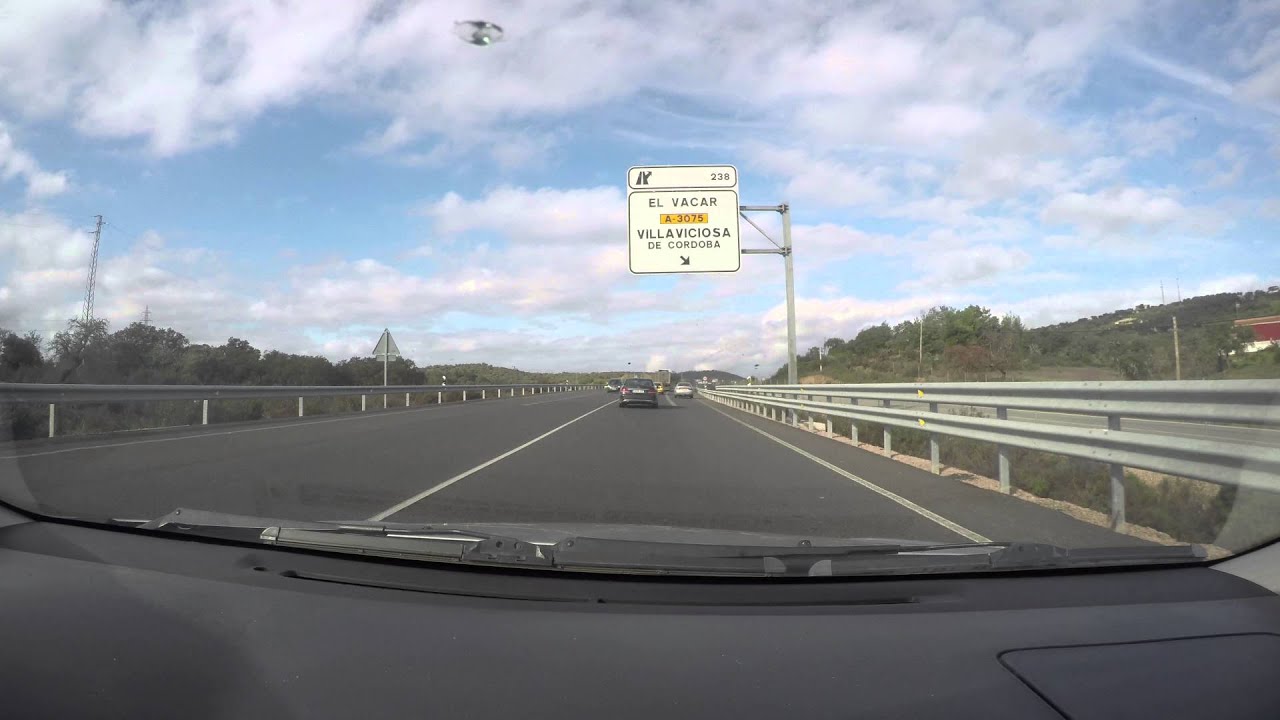 Time lapse Córdoba - Espiel. Gopro hero 4  4K