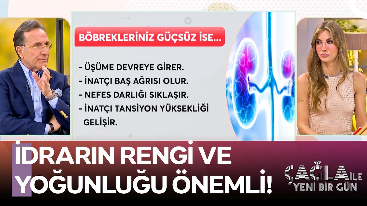 Sinsi İlerleyen Böbrek Hastalıklarına Dikkat! - Çağla ile Yeni Bir Gün 1596. Bölüm