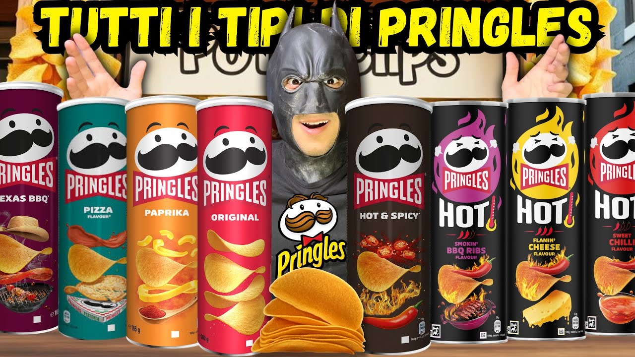PROVO TUTTI i TIPI di PRINGLES Del SUPERMERCATO!! - *Pure quelle scadute..*