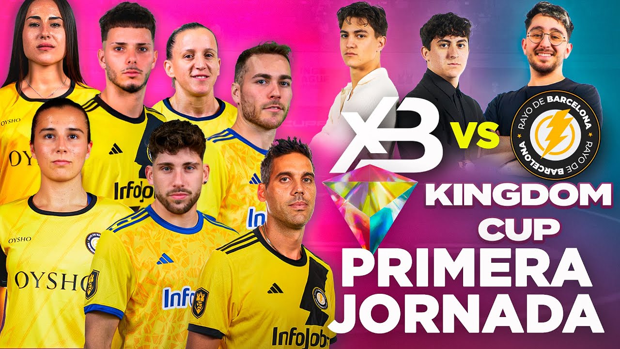 xBUYER TEAM vs RAYO de BARCELONA ¡Primer partido KINGDOM CUP!