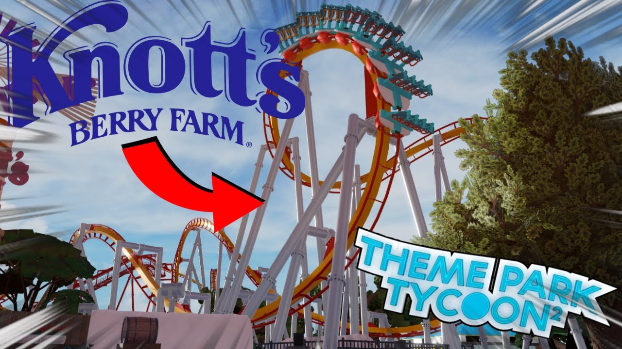 Выставка развлечений Knott's Berry Farm! [Theme Park Tycoon 2]