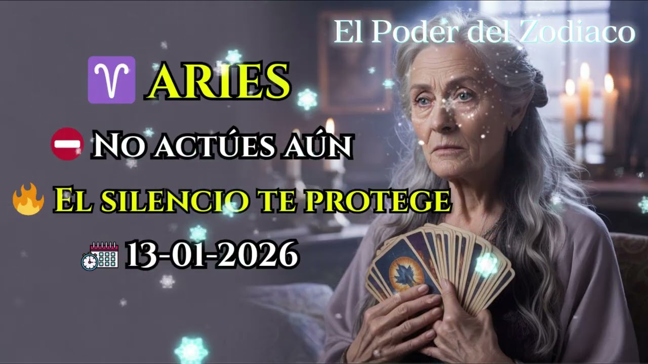 ♈ ARIES – Horóscopo de Mañana 13 de Enero 2026 | No reacciones todavía