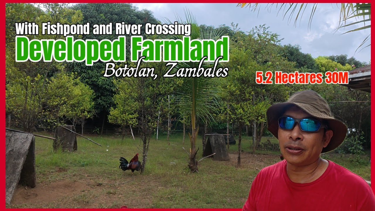 5.2 Hectares Farmland with River Crossing