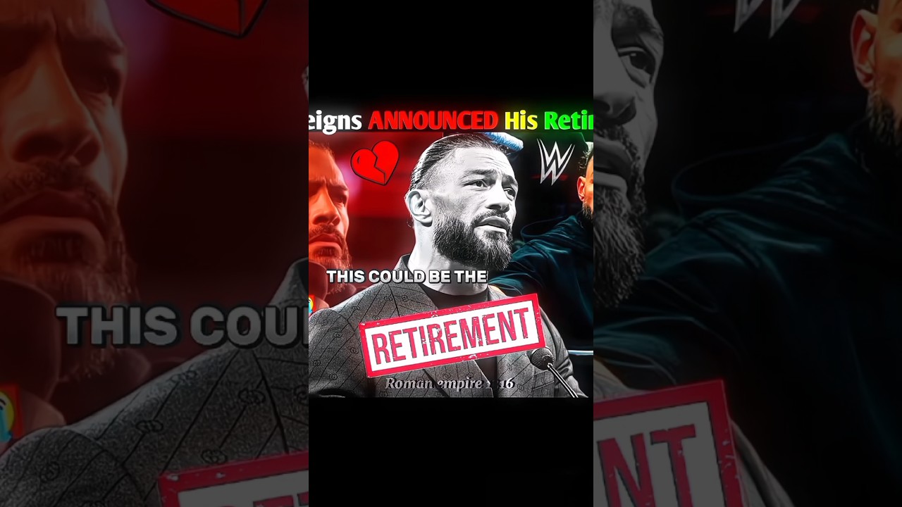 Roman Reigns Retirement From rom WWE Sad 💔🥺 Edit