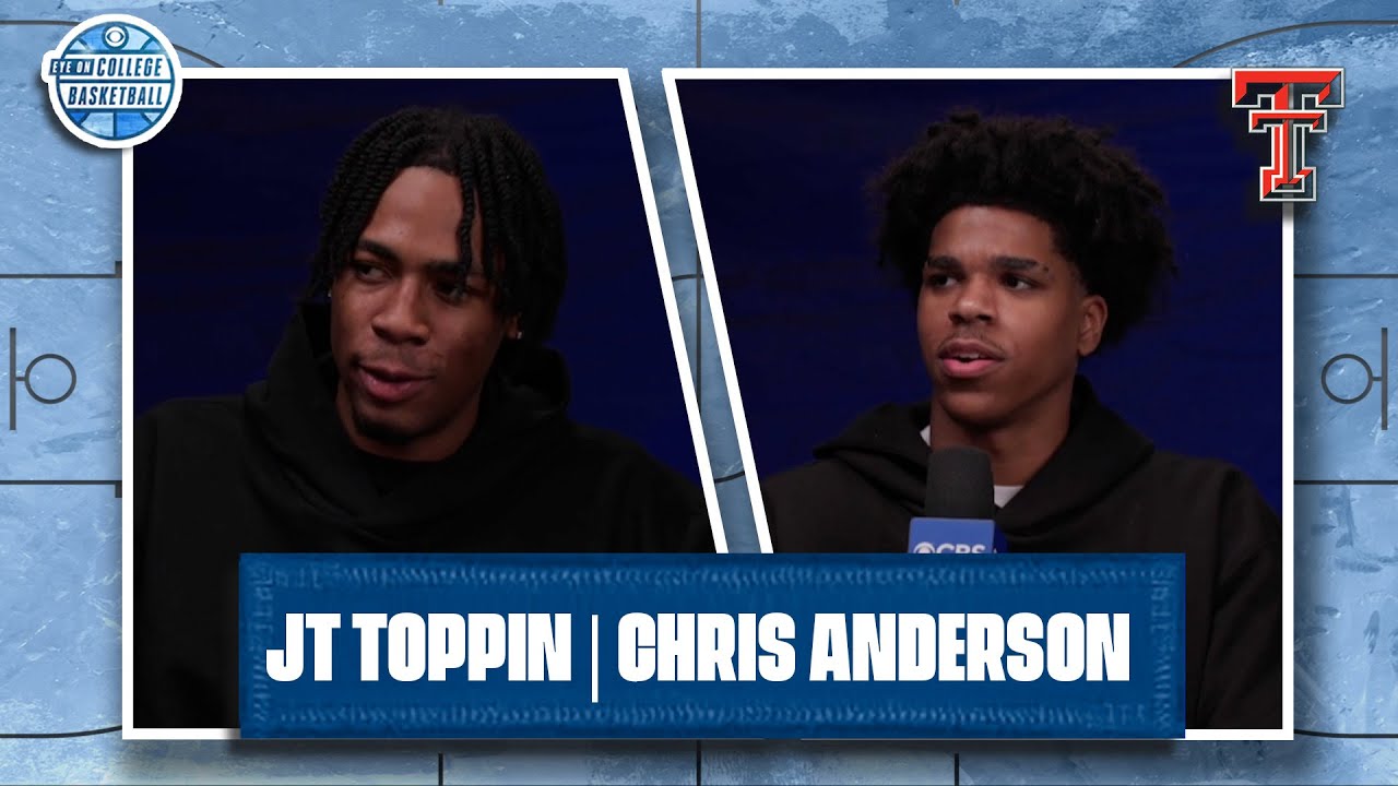 Texas Tech Stars JT Toppin & Christian Anderson preview a big season for the Red Raiders
