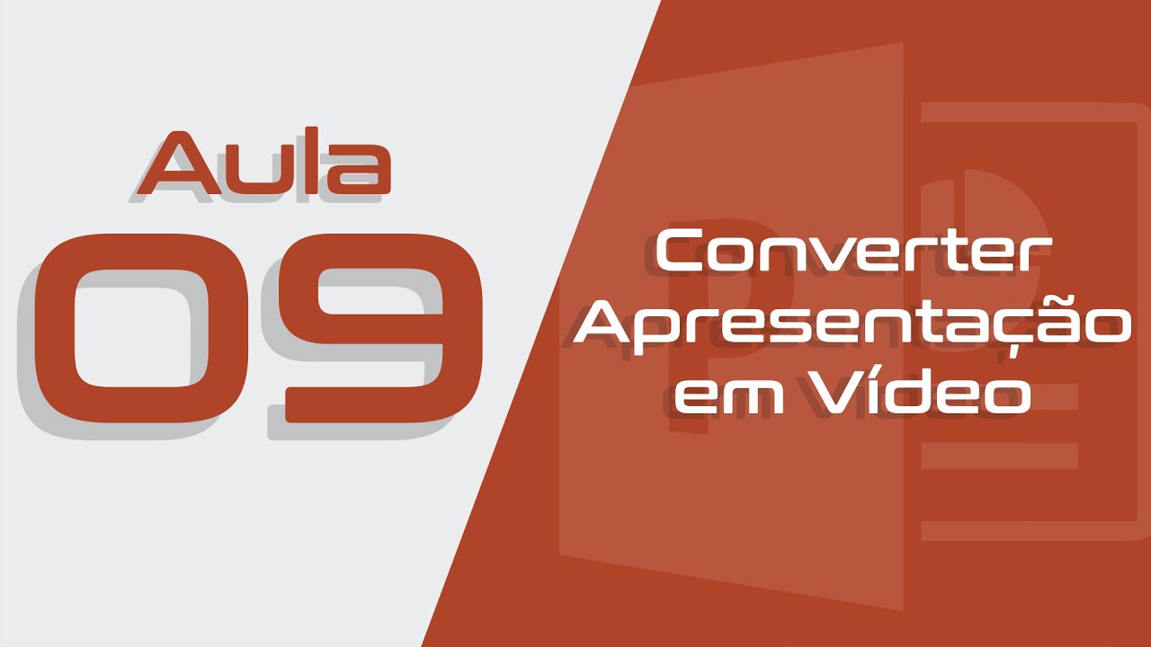 PowerPoint Aula #09 - Como Converter Apresentação em Vídeo