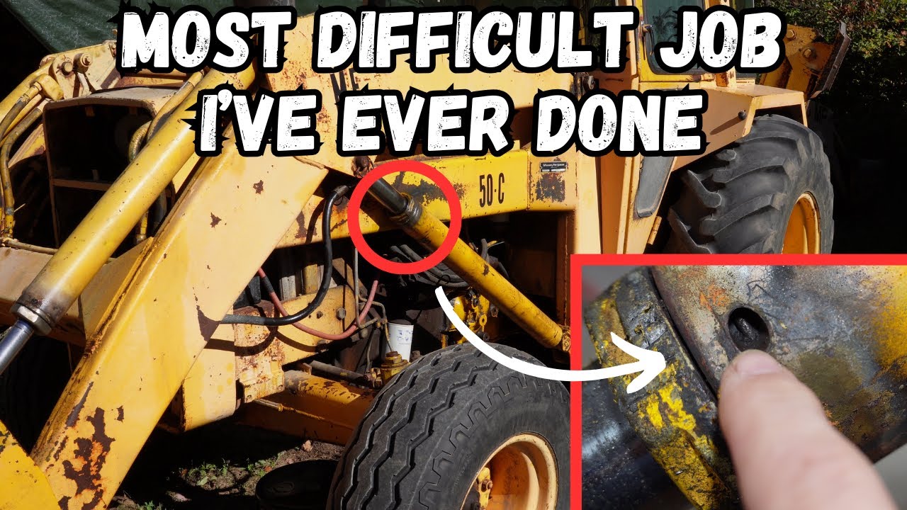 Massey Ferguson Hydraulic Cylinder Seal Replacement
