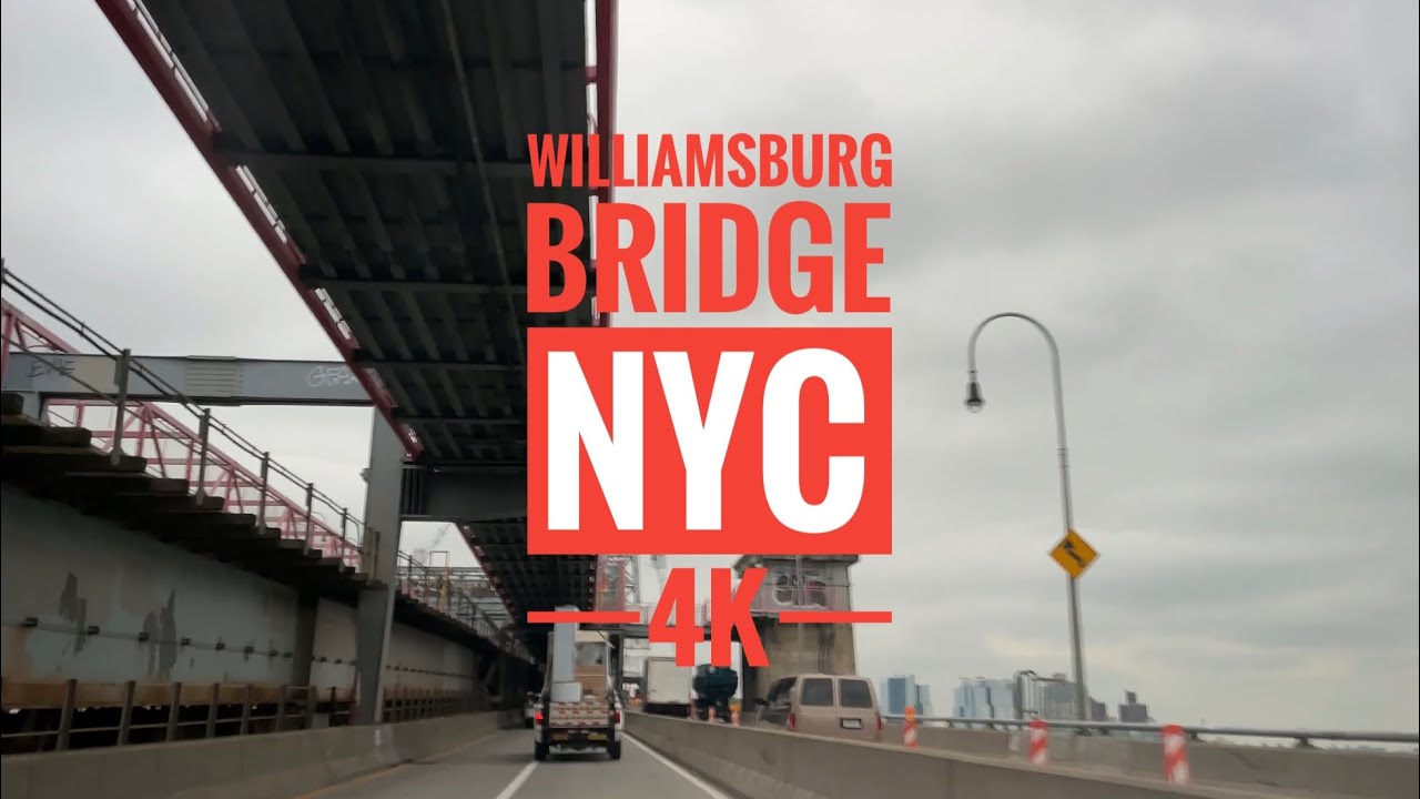 NYC 🇺🇸 4K Williamsburgh Bridge Brooklyn bound | Episode 8
