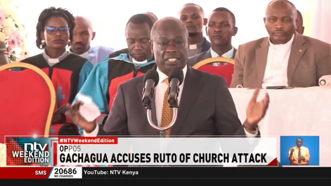 Othaya church attack: Gachagua vows to reveal perpetrators