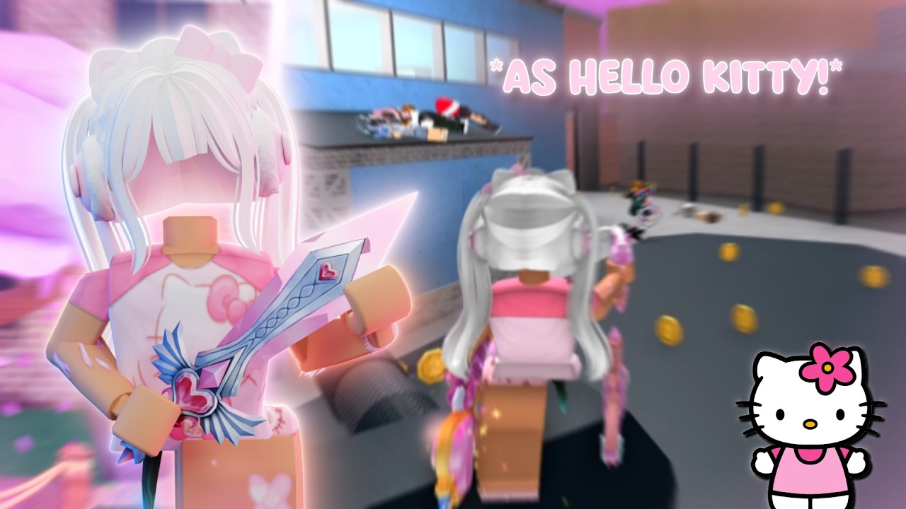 BEATING *TOXIC* TEAMERS AS HELLO KITTY + KEYBOARD ASMR!