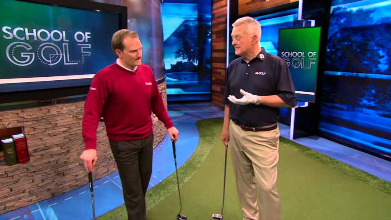 Dr Paul Hurrion with The Golf Channel