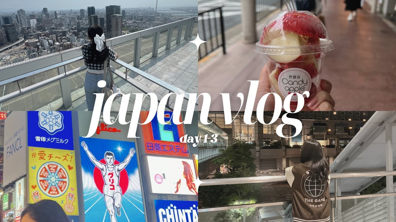 JAPAN vlog pt. 1 | Osaka and Kyoto
