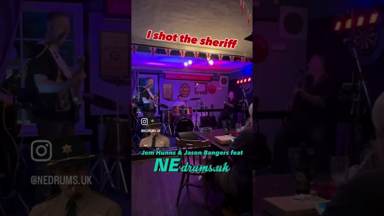 I shot the sheriff 16yr old Nick on drums 