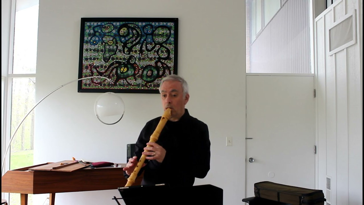 Carl Philipp Emanuel Bach: Flute Sonata in A minor, Wq. 132 Eloy Cortinez Recorder