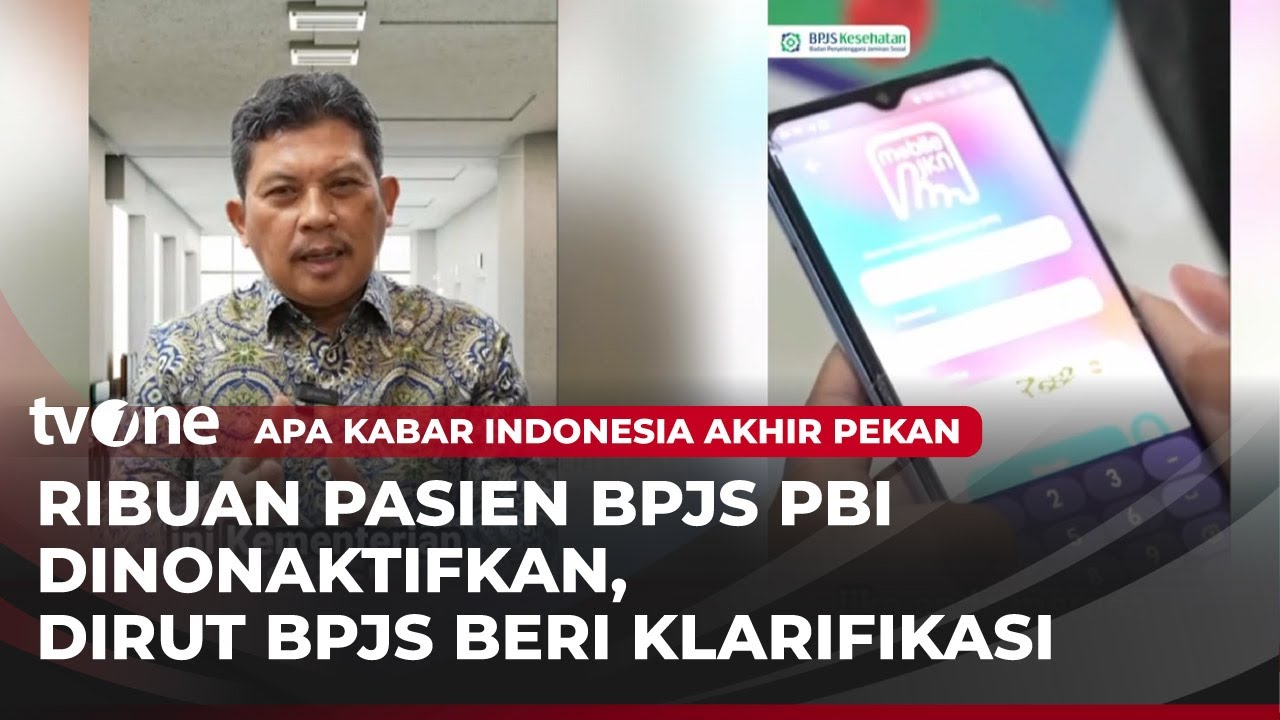 Dirut BPJS Kesehatan Angkat Bicara Soal Ribuan Pasien BPJS PBI Dinonaktifkan | AKAP tvOne