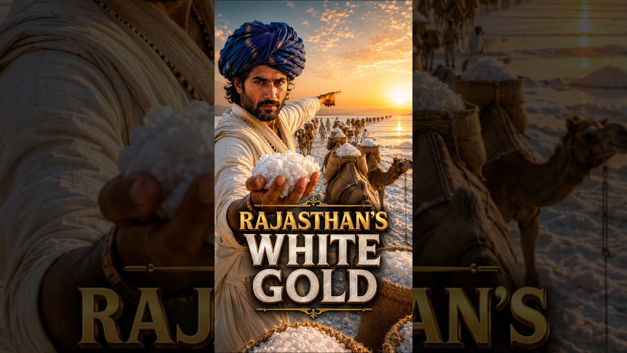 POV: You're an Ancient Salt Merchant Crossing Rajasthan! #shorts