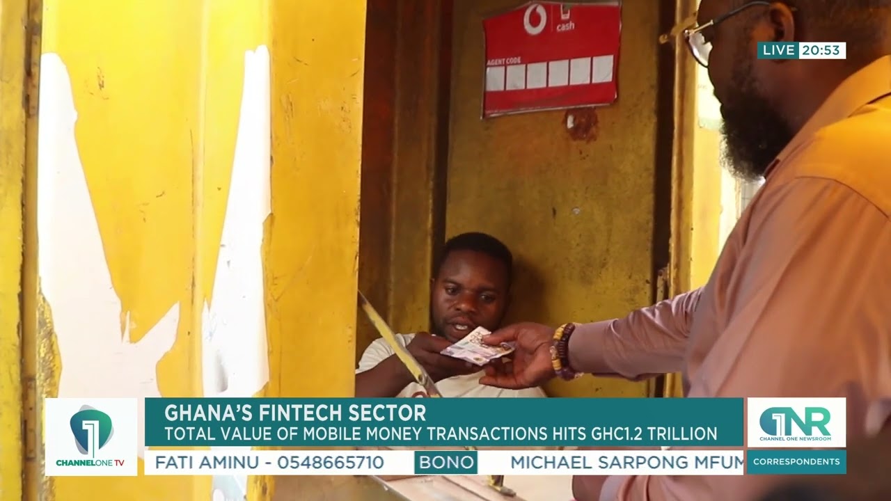 Ghana's mobile money market sees significant growth, with transactions totaling GHC1.2 trillion