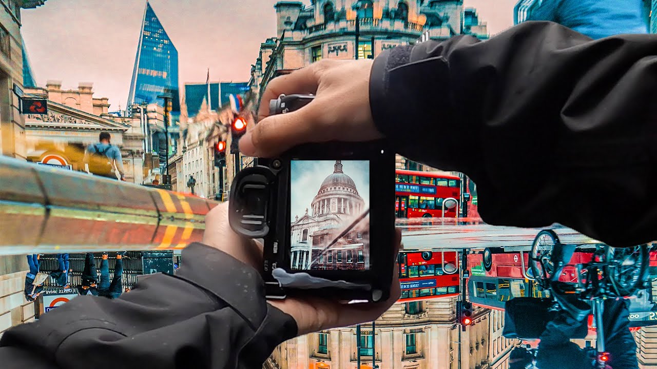 POV PHOTOGRAPHY IN THE RAIN  - LONDON