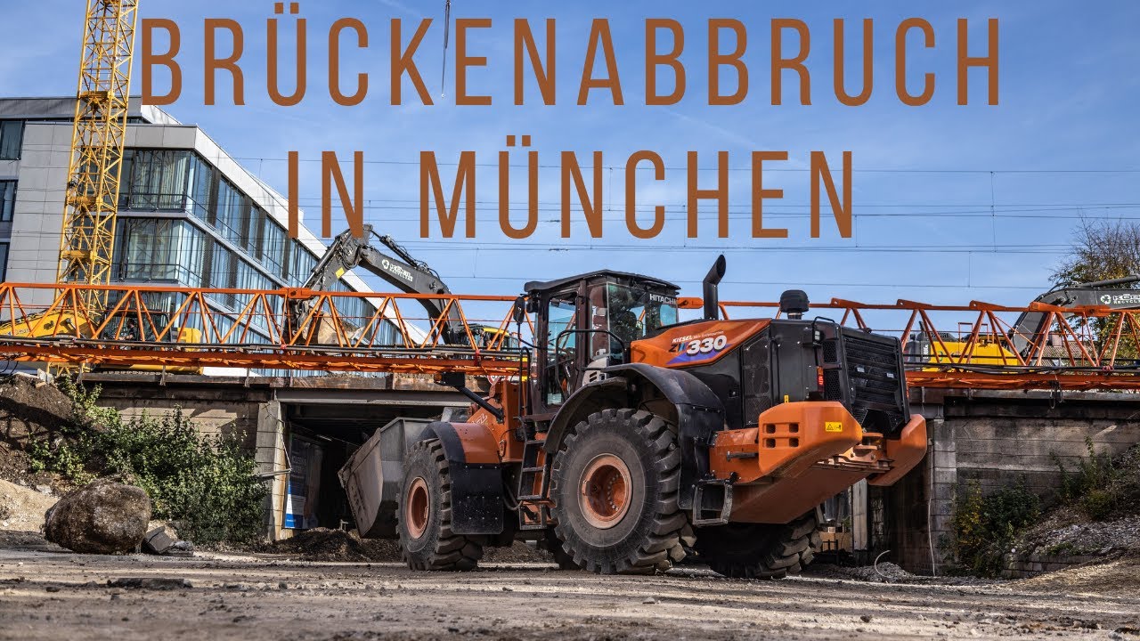 Kögl Recycling - Brückenabbruch in München