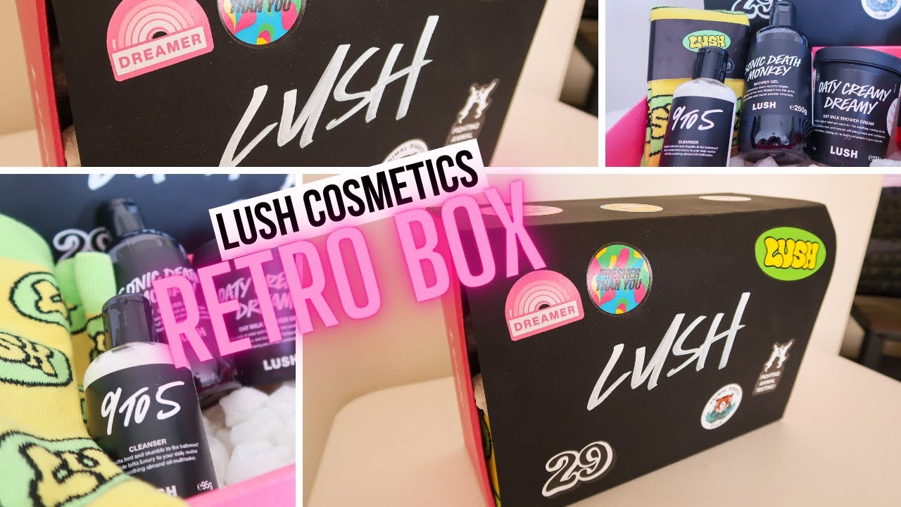 RETRO LUSH COSMETICS PR BOX | Lush Gifted me Retro Products!
