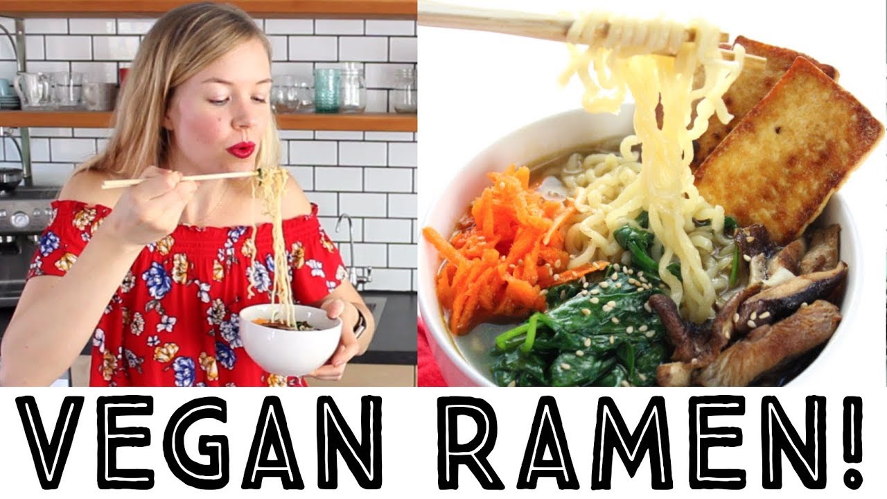 Vegan Ramen Noodle Soup!
