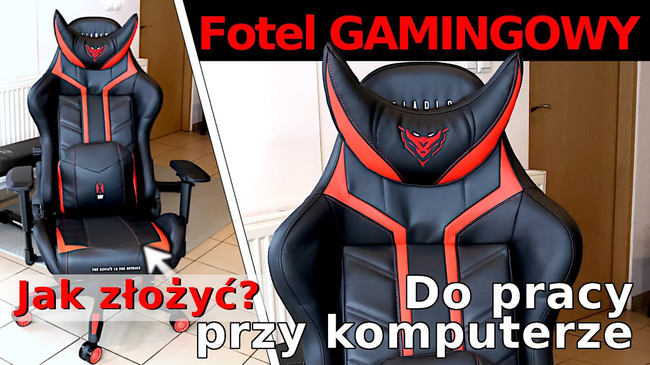 Fotel gamingowy Diablo X-Ray 2.0 L - Fotel do pracy z komputerem, który zadba o nasze zdrowie