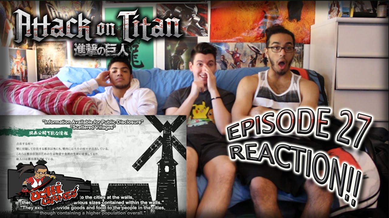 ATTACK ON TITAN Ep. 27 REACTION + Predictions!! | 