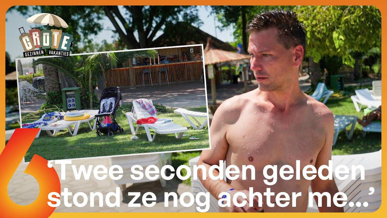 PANIEK! KIND KWIJT in zwembad! | Grote Gezinnen, Grote Vakanties #AFL5