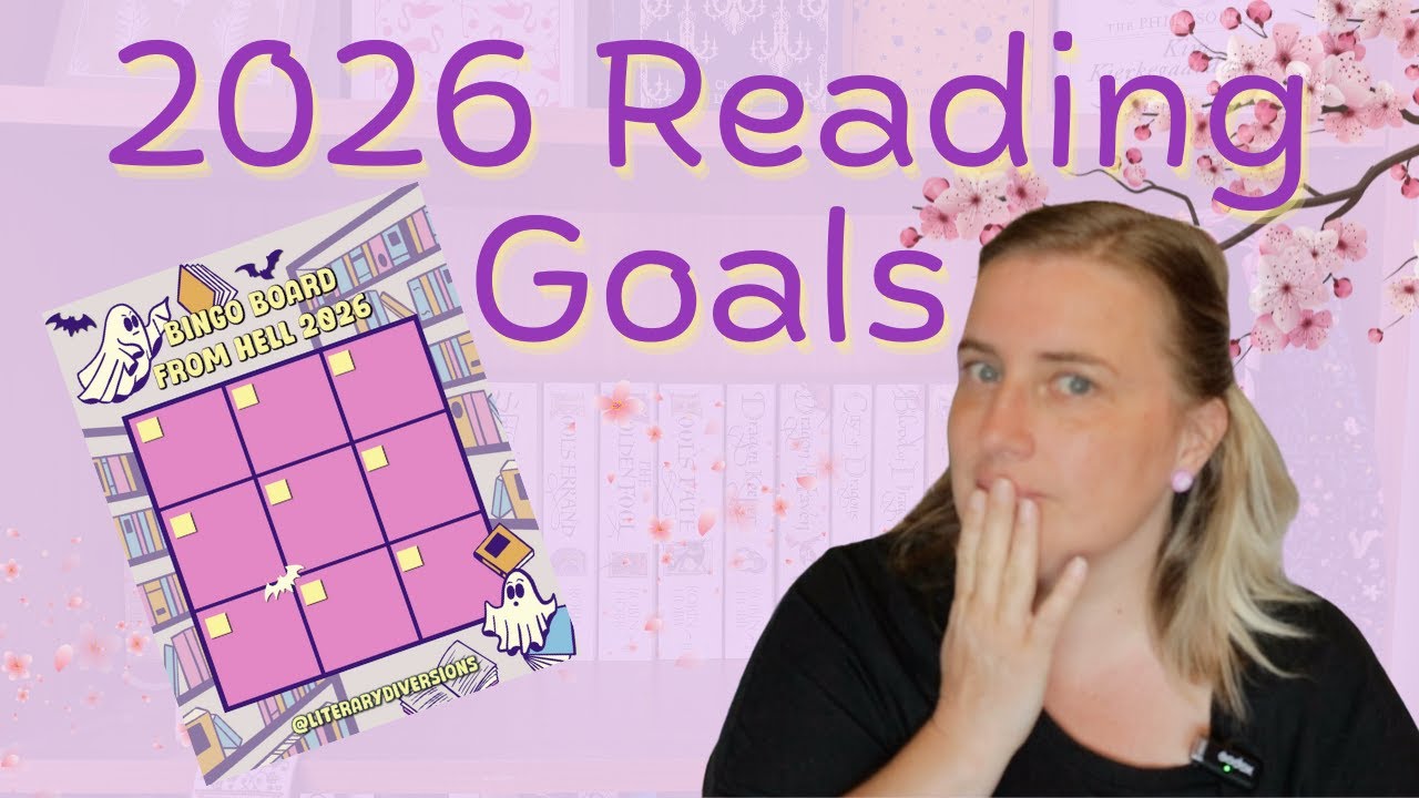 Reading Goals 2026//2026 Bingo Board From Hell