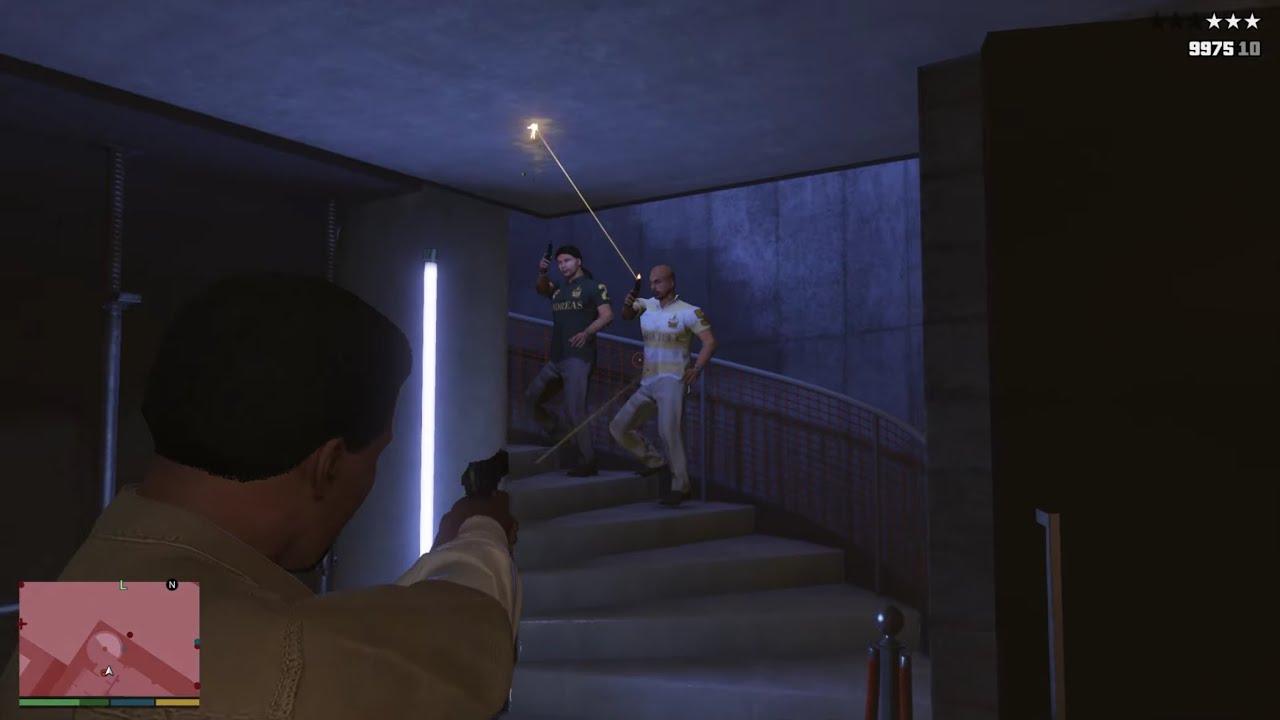 GTA 5 - Madrazo Cartel Nightclub Shootout + Ten Star Escape