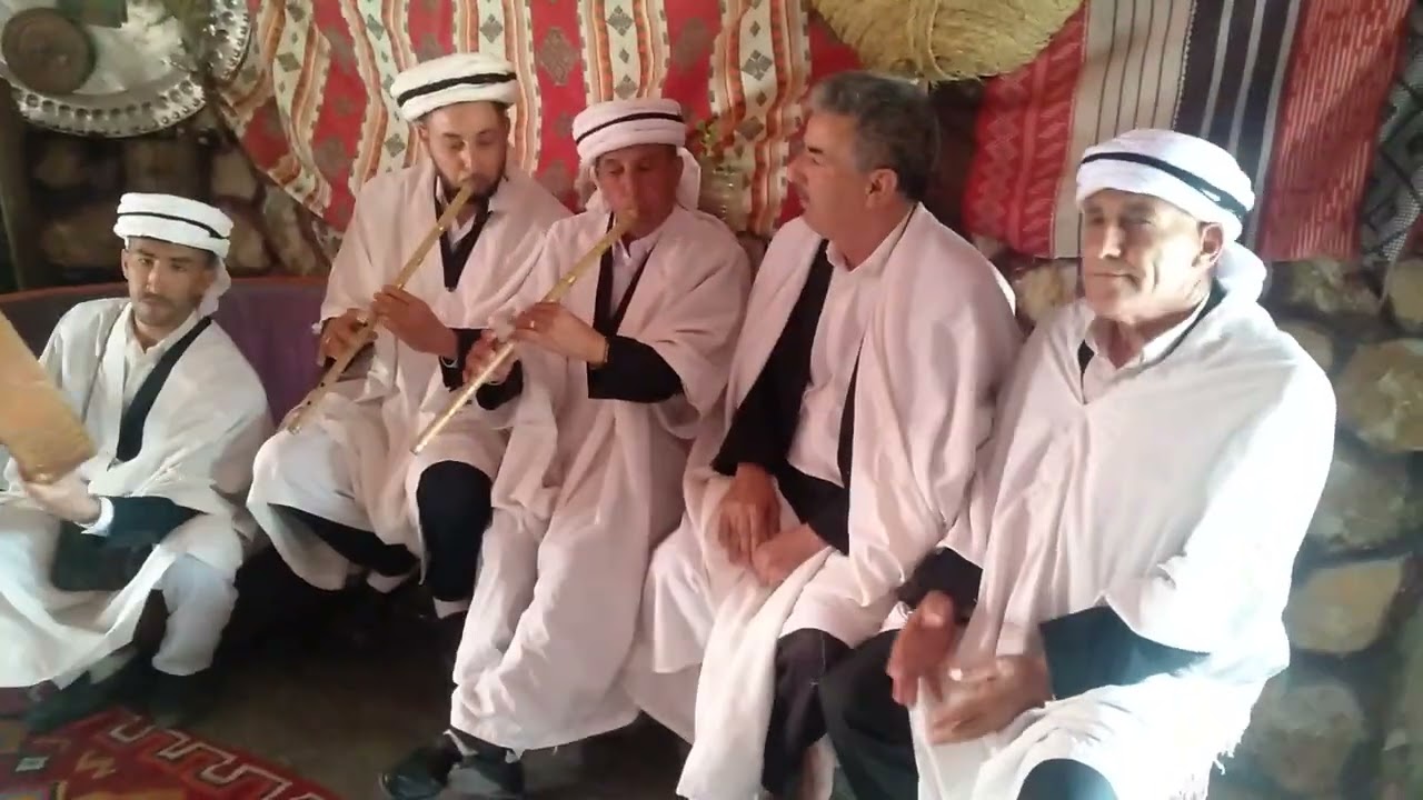 قصبة شاوية رفاعة من الخيمة التقليدية نقاوس احمد الرفاعة