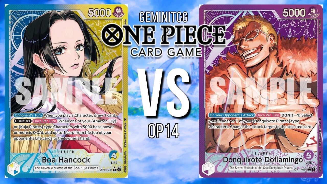 [OP14-EB04] UY Boa Hancock vs P Doflamingo at TCGCardKingz