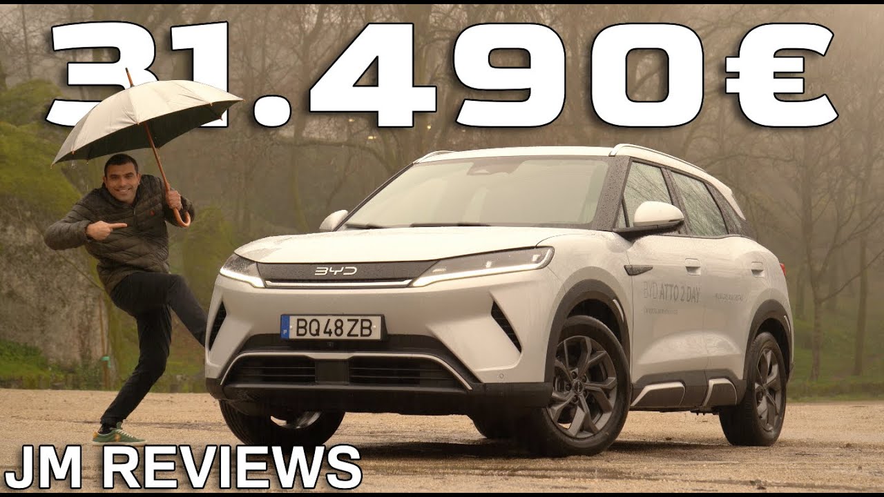 31.490€ DO NOVO BYD ATTO 2 SÃO PRATICAMENTE IMBATÍVEIS EM PORTUGAL!!!!!!! - JM REVIEWS 2025