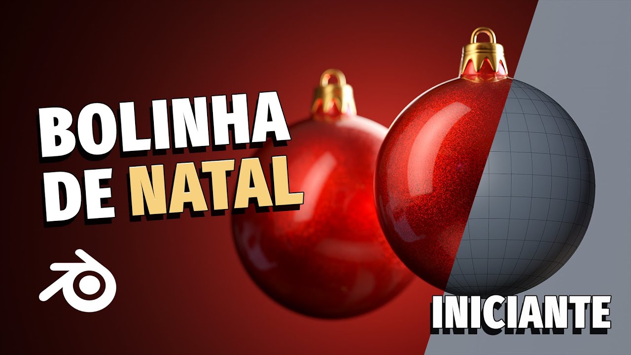 Tutorial de Modelagem para iniciantes no Blender (Bolinha de Natal)