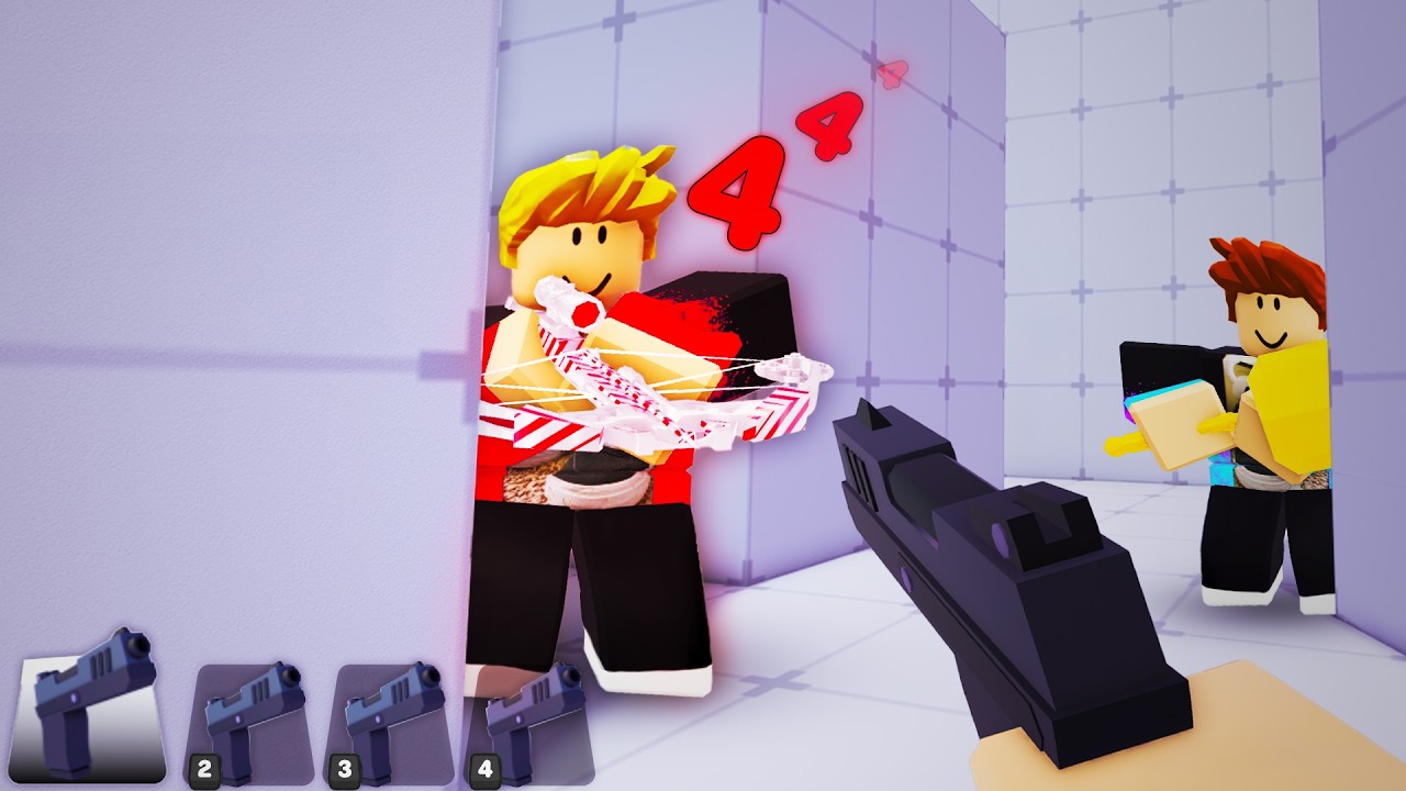 Wir haben die schlechteste Waffe benutzt in Roblox Rivals...