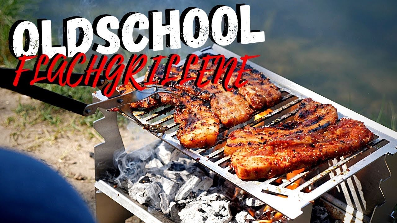 WAS tut man, wenn nichts beißt? Oldschool Grillen direkt am Wasser