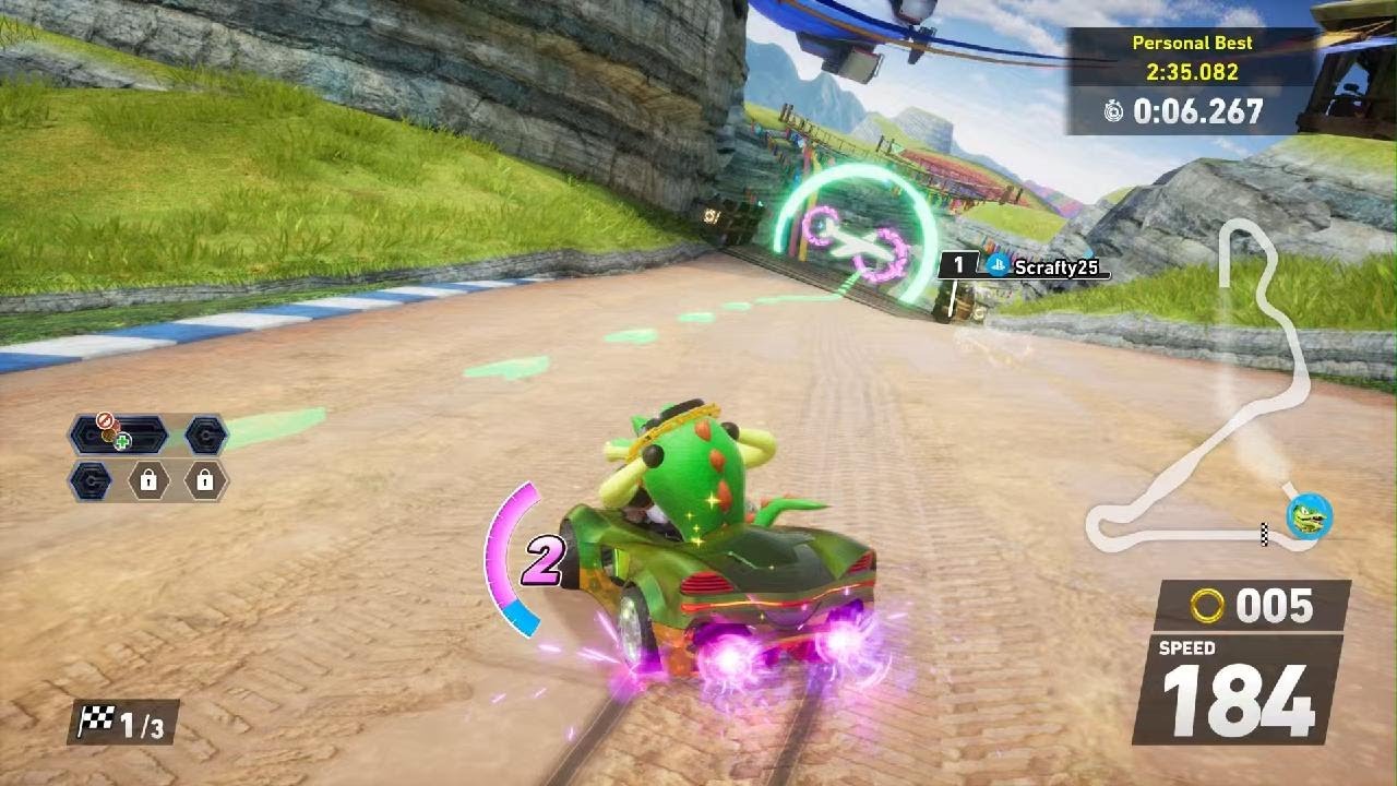 Sonic Racing CrossWorlds: Vector Gameplay