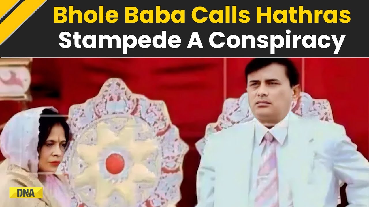 Hathras Stampede: Godman Bhole Baba Makes Bold Claim, Alleges 'Poisonous Spray' Caused The Tragedy