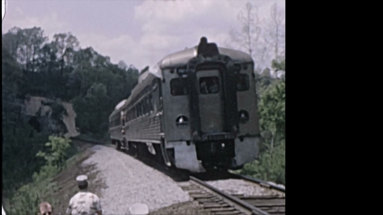B&O RDC Ride Chillicothe to Portsmouth Ohio (Mid 1960s)