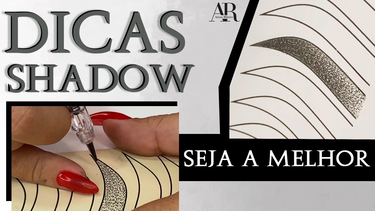 Sobrancelha Shadow - Dicas e treino para iniciantes