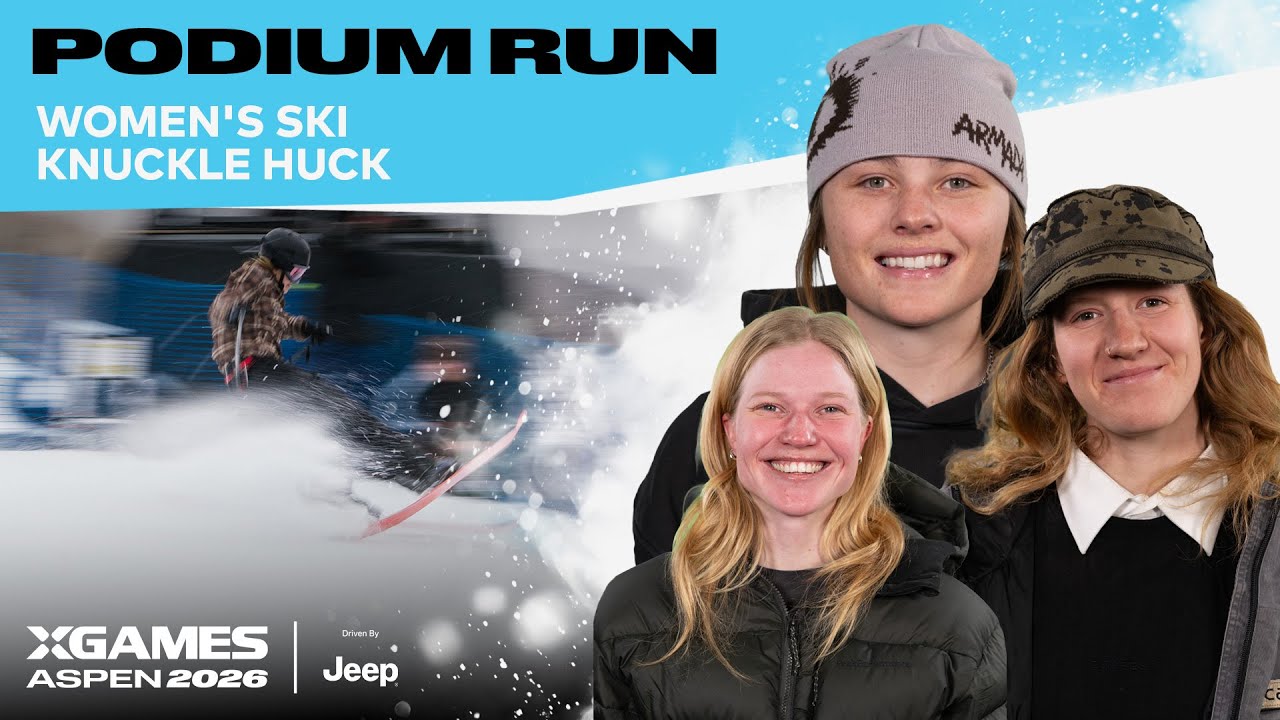 Women’s Ski Knuckle Huck: Top 3 Medal Runs | X Games Aspen 2026