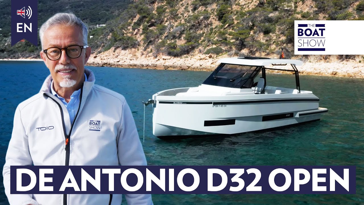 [ENG] DE ANTONIO D32 Open - Motor Boat Review - The Boat Show