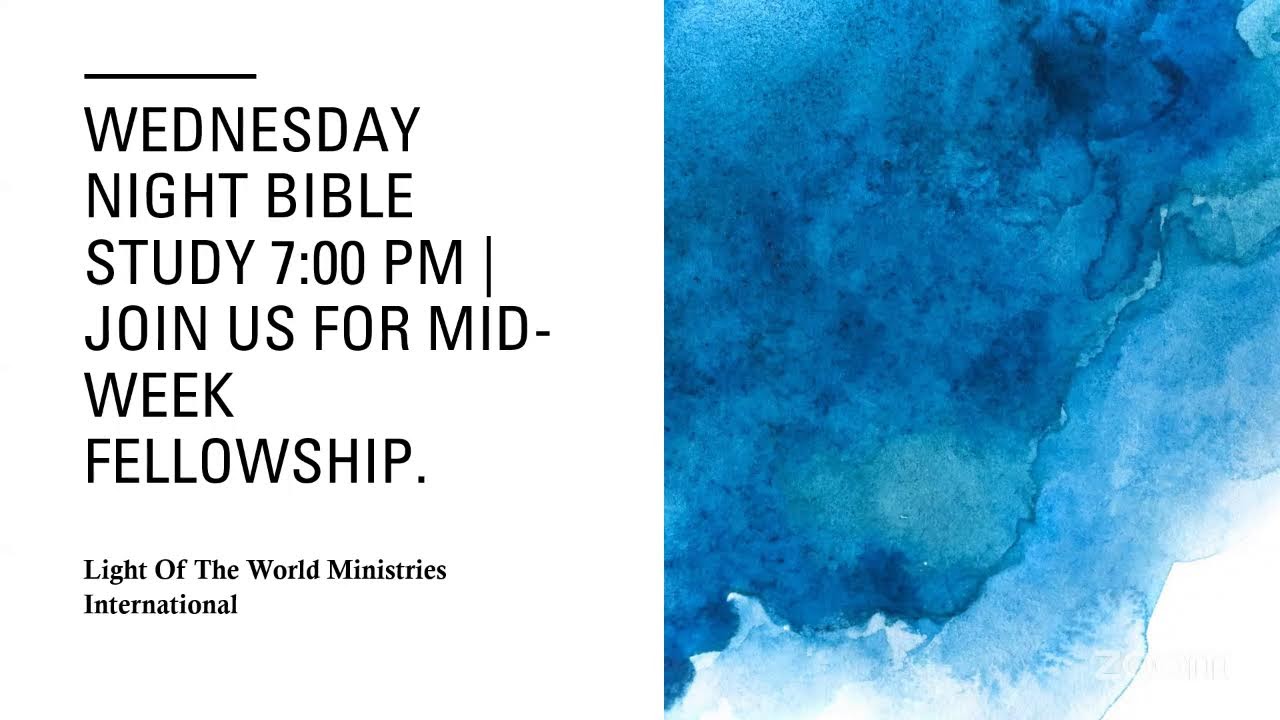 🙏 Join Us for Bible Study— Happening Now 🙏