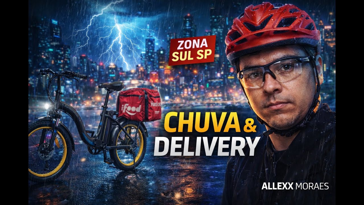 (IRL) Delivery ao vivo! É ouro no Super | Chuva Chegando (De novo)