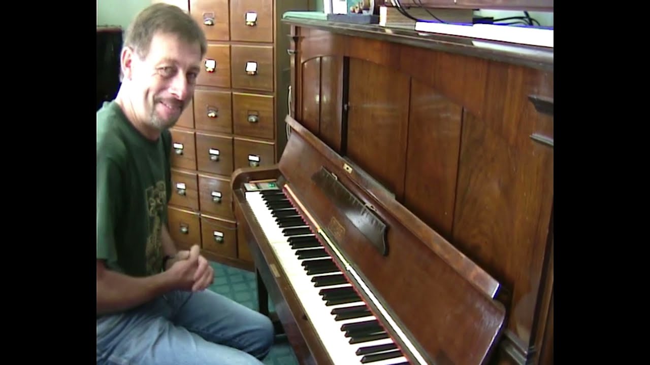Mastertouch 2004, John Gill making the last recording