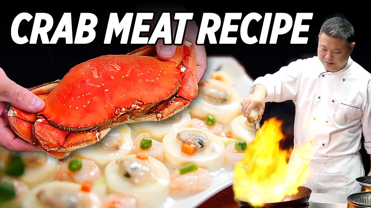 How to Cook Crab Meat Tofu & Clam Shrimp Tofu &bull; Taste Show
