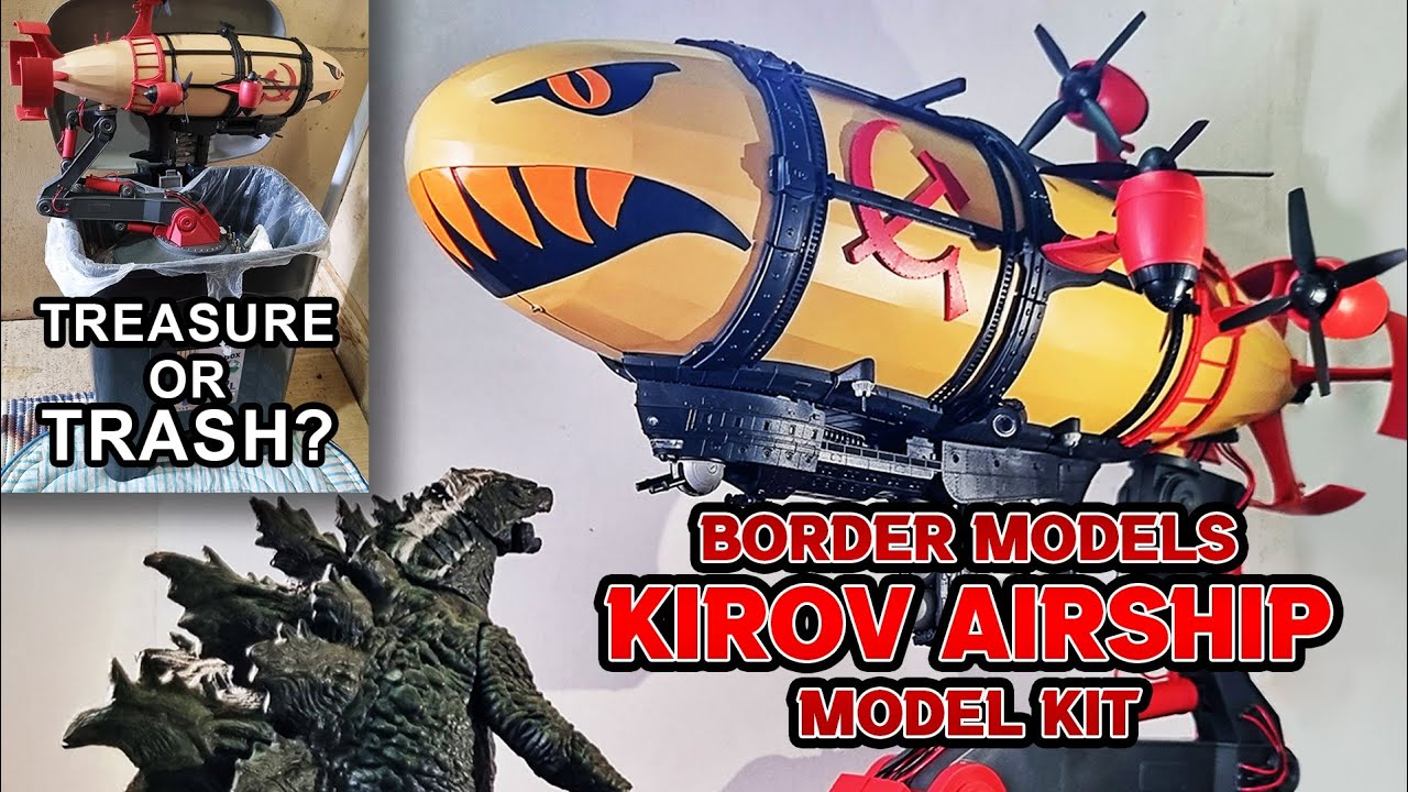 Border Model BC-004: Command & Conquer Red Alert - Kirov Model Kit