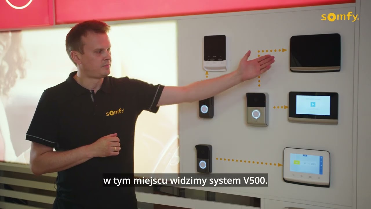 Poradnik jak zamontować wideodomofon V100+ / V350 / V500 | Somfy