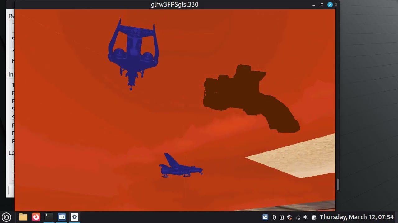 openGL FPS -simple, basic, expandable engine;shaders330+  prototype