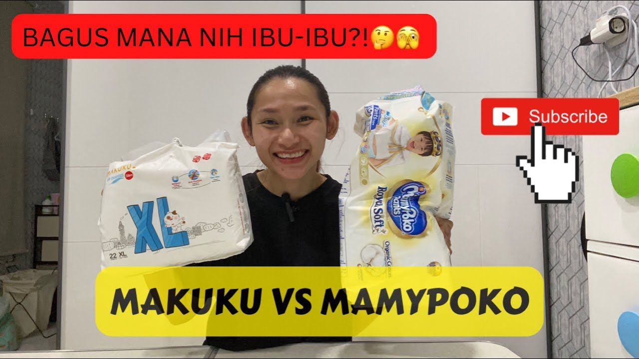 MAKUKU VS MAMYPOKO! #popokbayi #reviewpopokbayi #makukudiapersslim #mamypoko